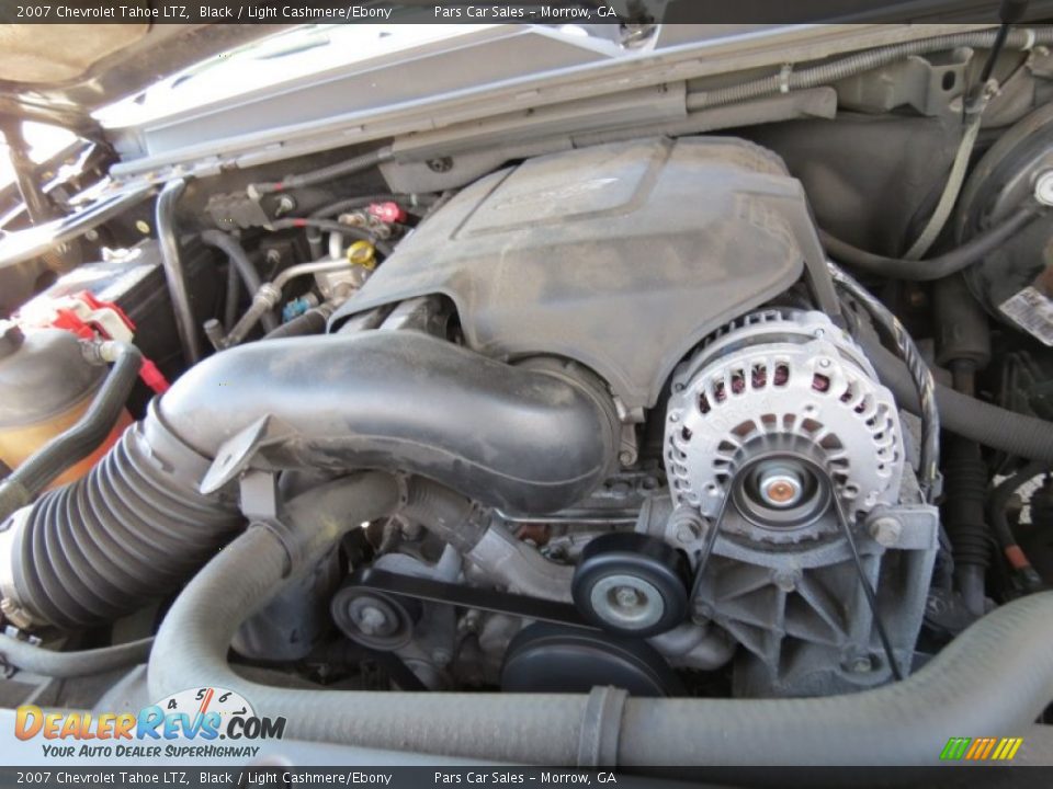 2007 Chevrolet Tahoe LTZ Black / Light Cashmere/Ebony Photo #15