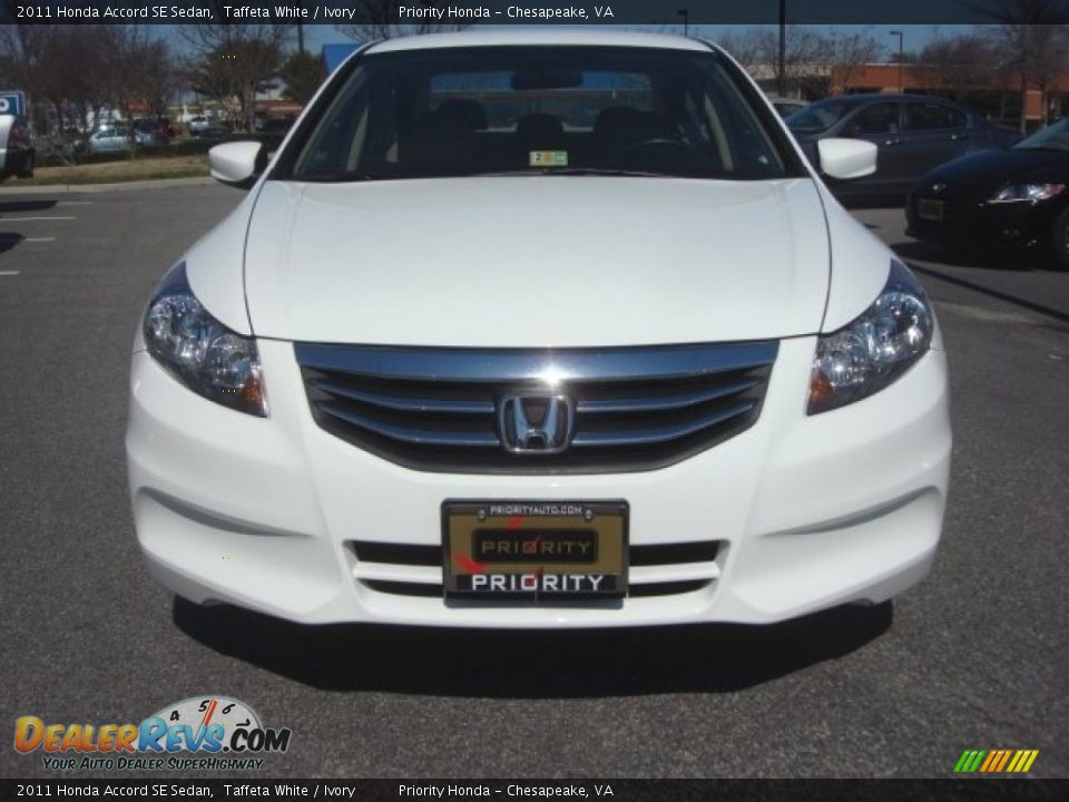 2011 Honda Accord SE Sedan Taffeta White / Ivory Photo #8