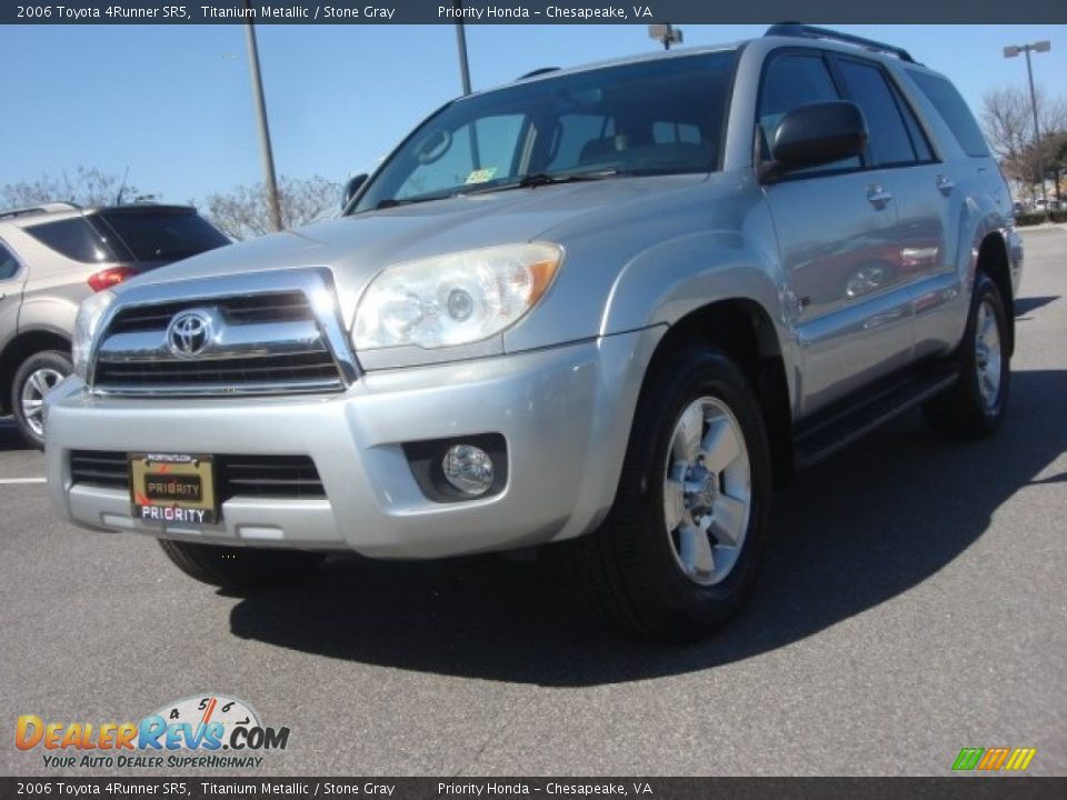 2006 Toyota 4Runner SR5 Titanium Metallic / Stone Gray Photo #1