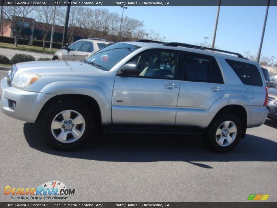 2006 Toyota 4Runner SR5 Titanium Metallic / Stone Gray Photo #3