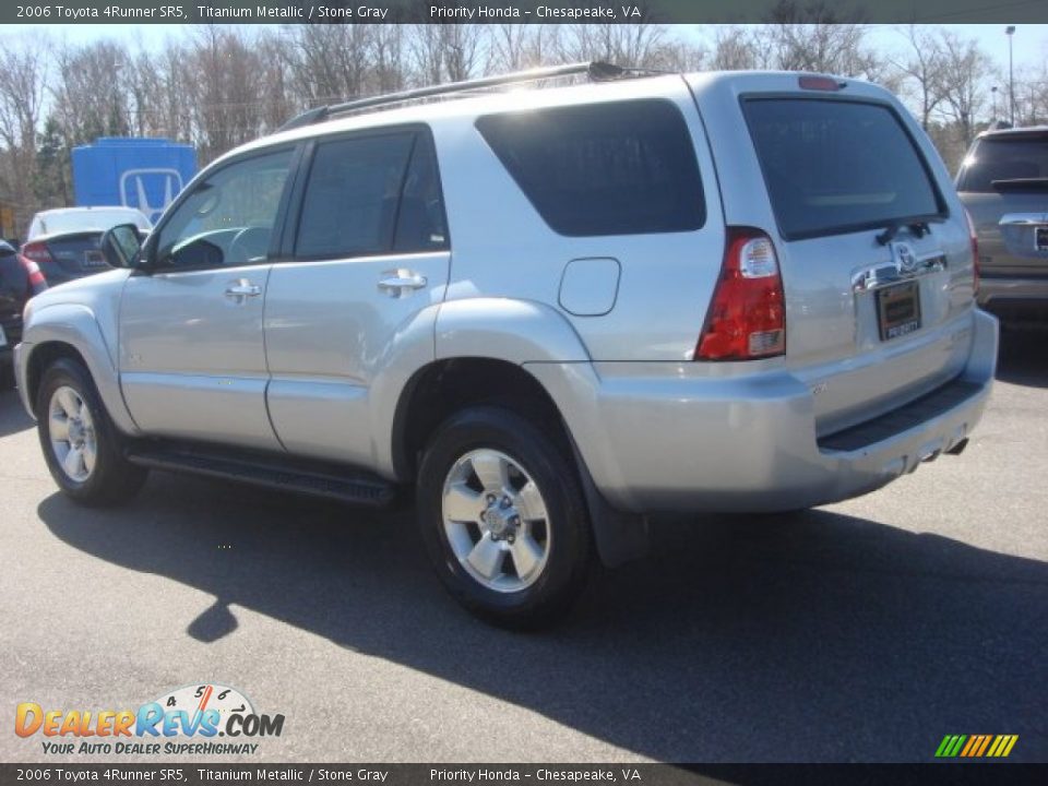 2006 Toyota 4Runner SR5 Titanium Metallic / Stone Gray Photo #4