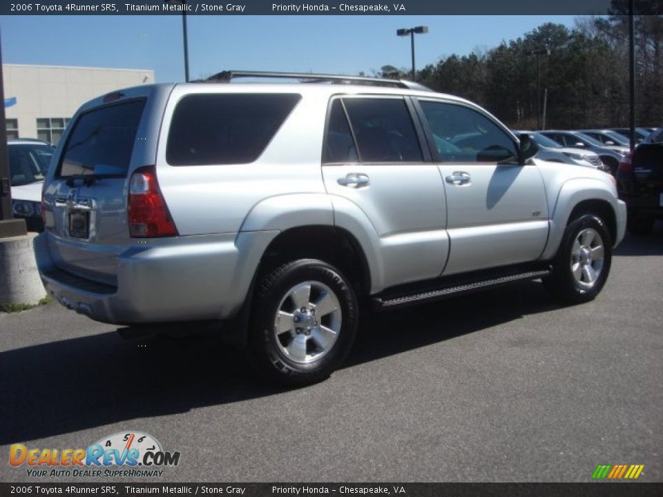 2006 Toyota 4Runner SR5 Titanium Metallic / Stone Gray Photo #5
