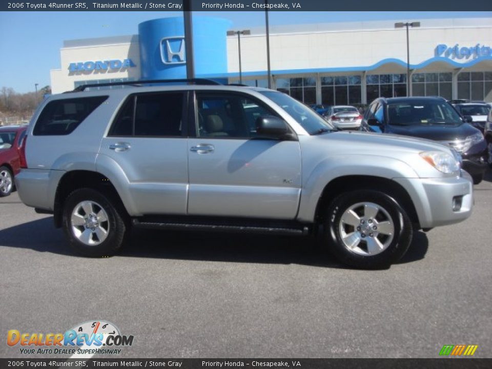 2006 Toyota 4Runner SR5 Titanium Metallic / Stone Gray Photo #6