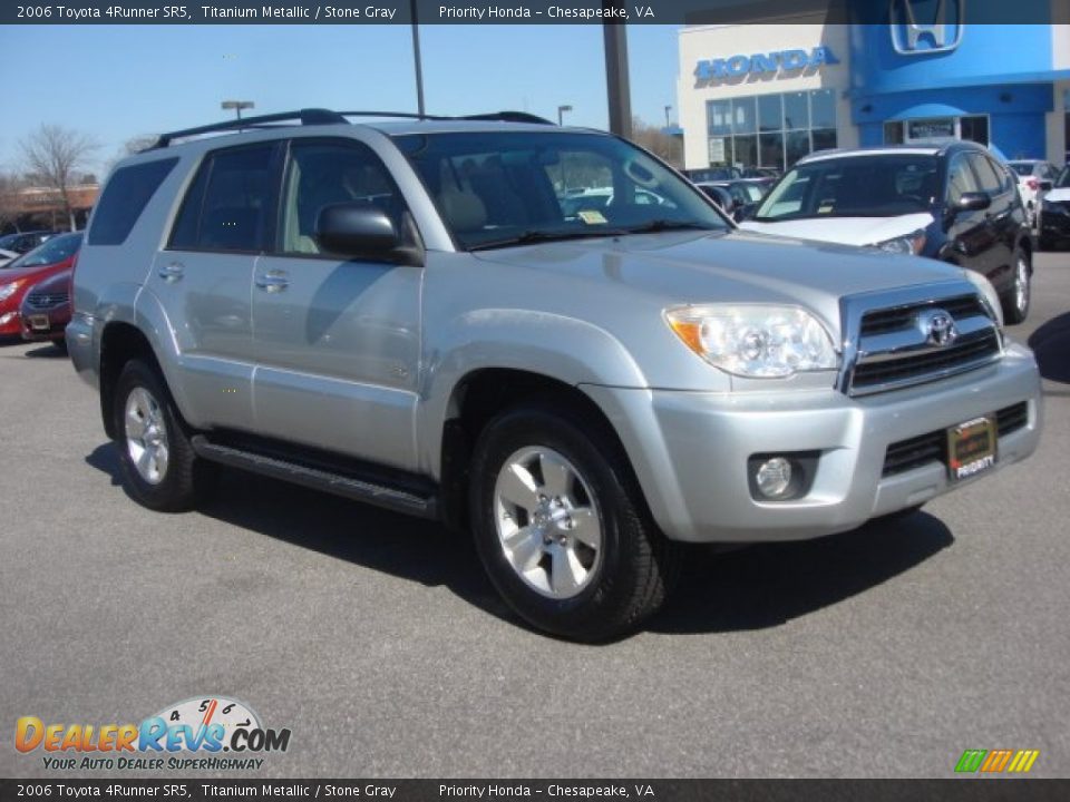 2006 Toyota 4Runner SR5 Titanium Metallic / Stone Gray Photo #7