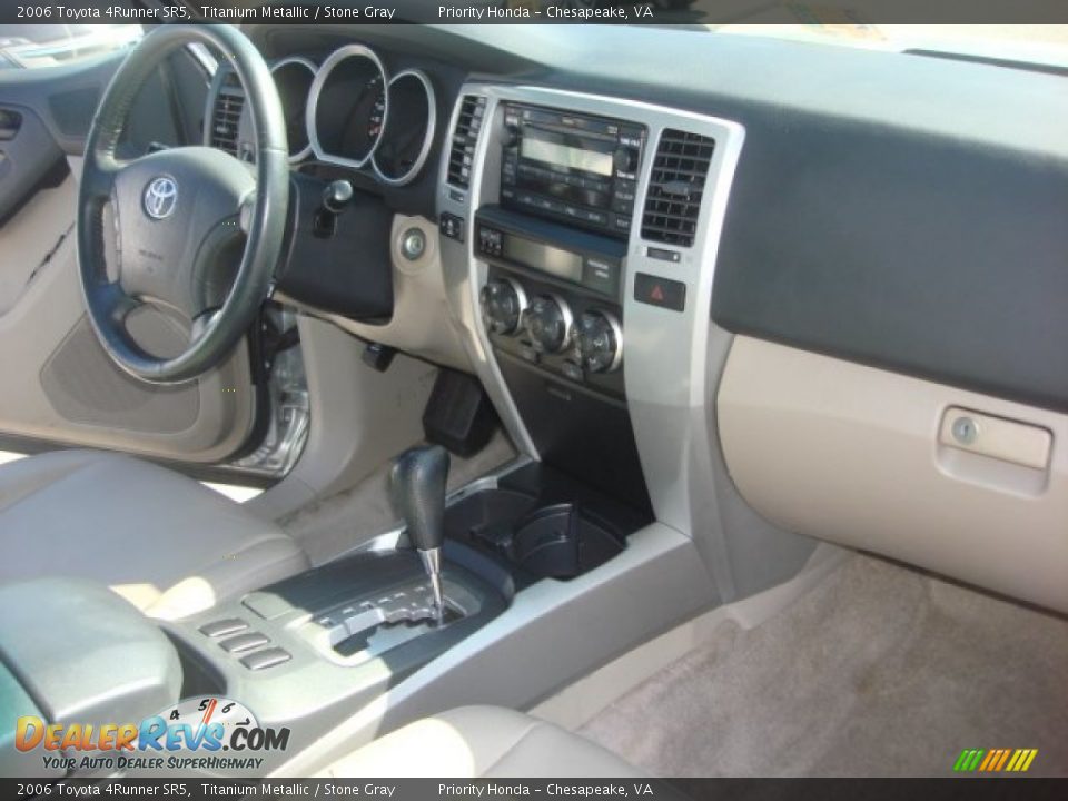2006 Toyota 4Runner SR5 Titanium Metallic / Stone Gray Photo #15
