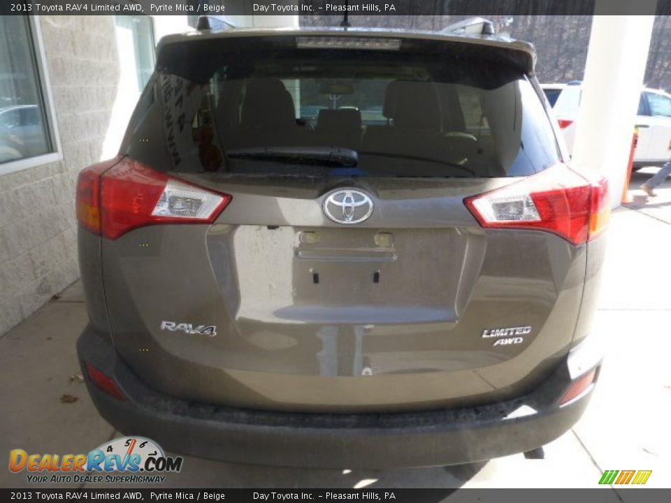 2013 Toyota RAV4 Limited AWD Pyrite Mica / Beige Photo #3