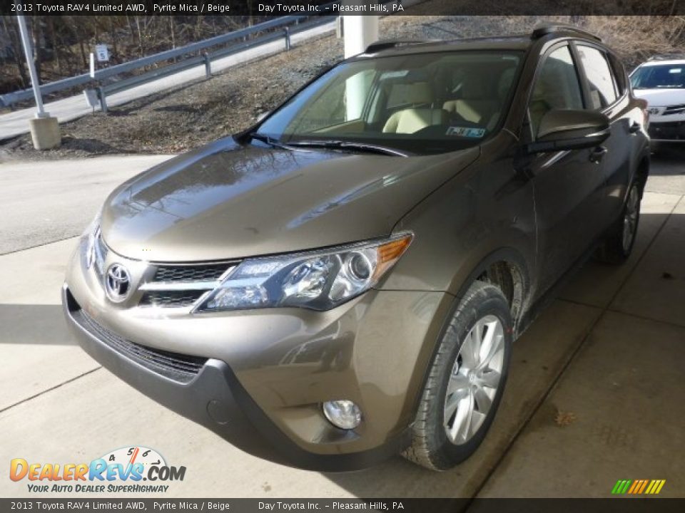 2013 Toyota RAV4 Limited AWD Pyrite Mica / Beige Photo #5