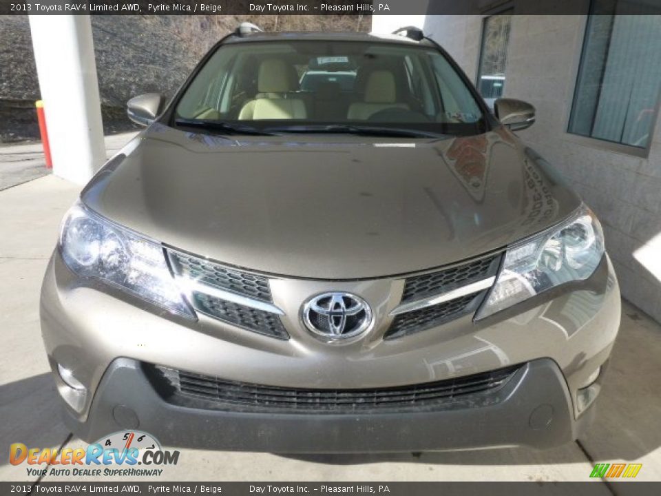 2013 Toyota RAV4 Limited AWD Pyrite Mica / Beige Photo #6