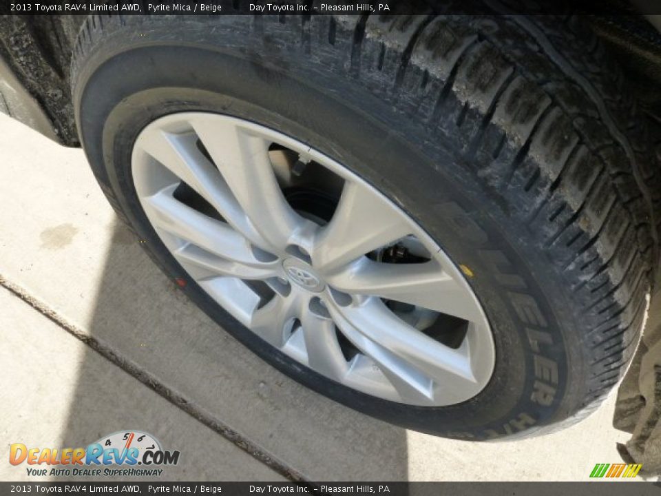 2013 Toyota RAV4 Limited AWD Pyrite Mica / Beige Photo #8