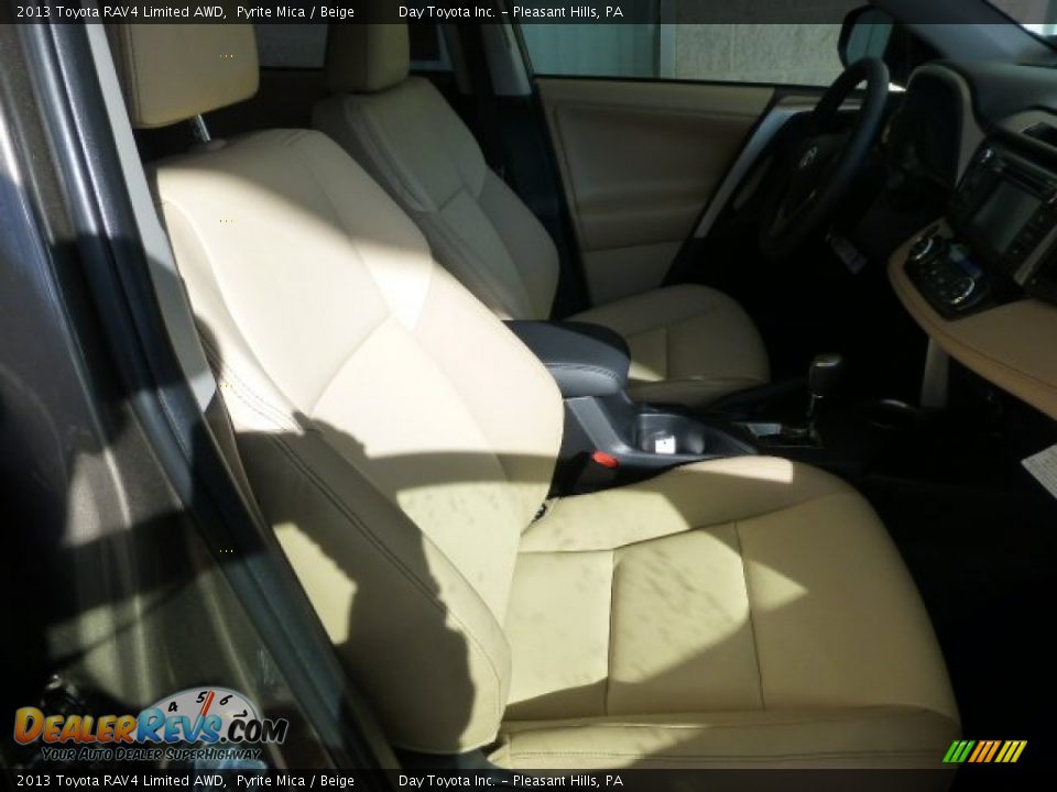 2013 Toyota RAV4 Limited AWD Pyrite Mica / Beige Photo #9