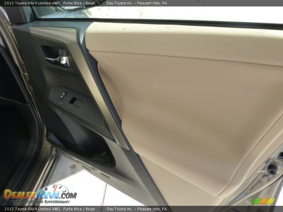 2013 Toyota RAV4 Limited AWD Pyrite Mica / Beige Photo #11