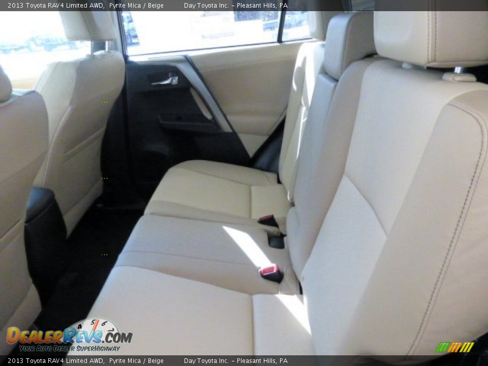 2013 Toyota RAV4 Limited AWD Pyrite Mica / Beige Photo #14