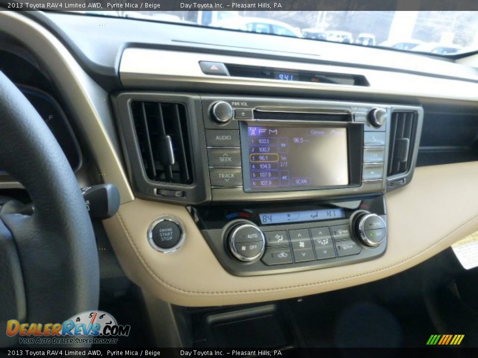 2013 Toyota RAV4 Limited AWD Pyrite Mica / Beige Photo #18