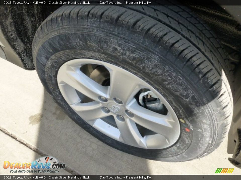 2013 Toyota RAV4 XLE AWD Classic Silver Metallic / Black Photo #8