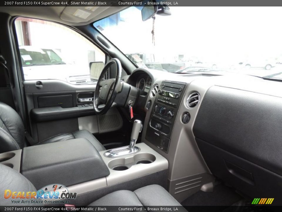 2007 Ford F150 FX4 SuperCrew 4x4 Silver Metallic / Black Photo #6