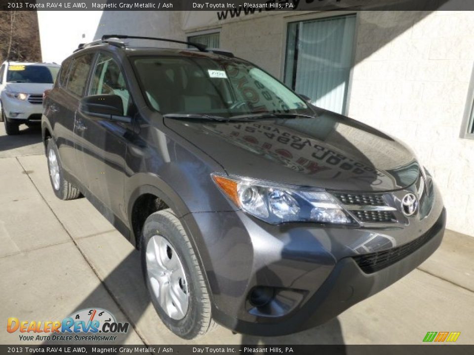 2013 Toyota RAV4 LE AWD Magnetic Gray Metallic / Ash Photo #7