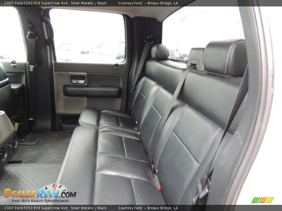 2007 Ford F150 FX4 SuperCrew 4x4 Silver Metallic / Black Photo #10