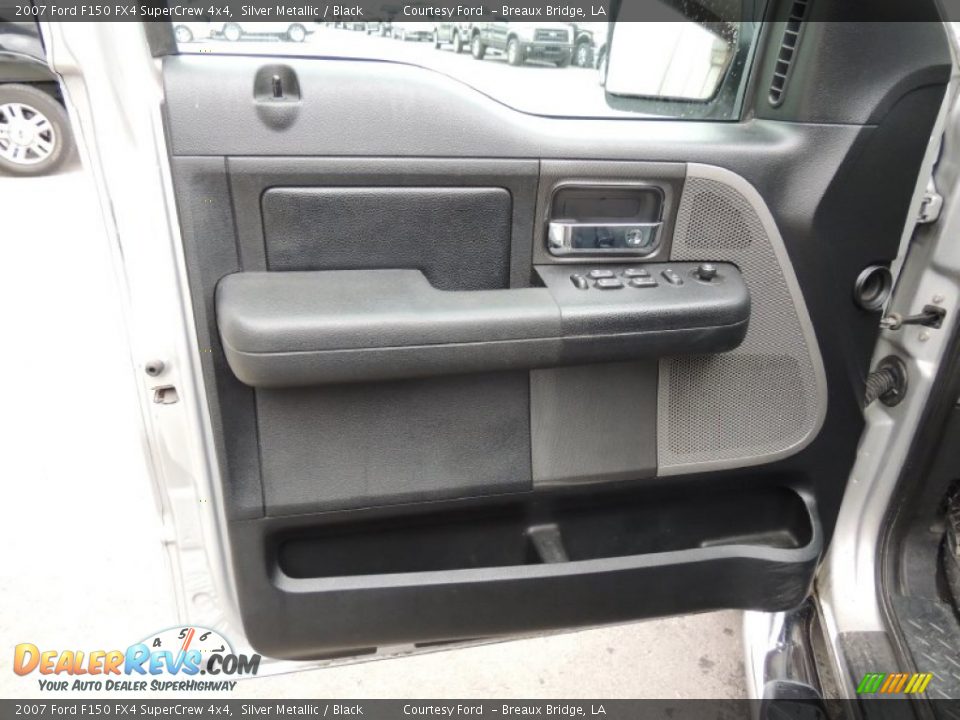 2007 Ford F150 FX4 SuperCrew 4x4 Silver Metallic / Black Photo #13