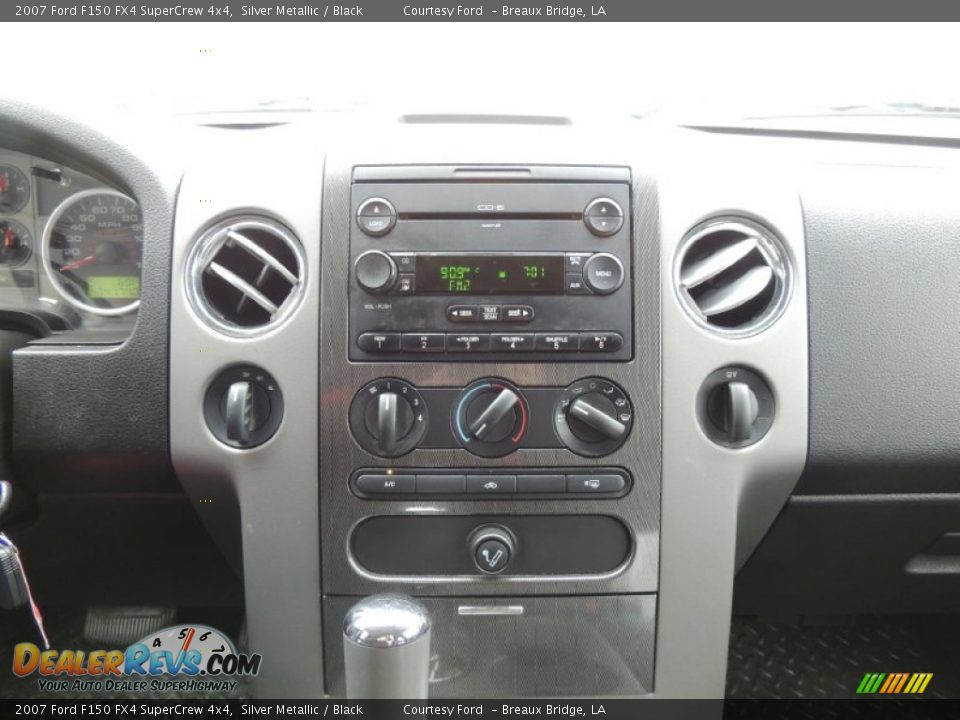 2007 Ford F150 FX4 SuperCrew 4x4 Silver Metallic / Black Photo #17
