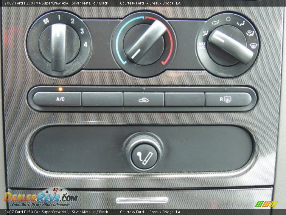 2007 Ford F150 FX4 SuperCrew 4x4 Silver Metallic / Black Photo #19