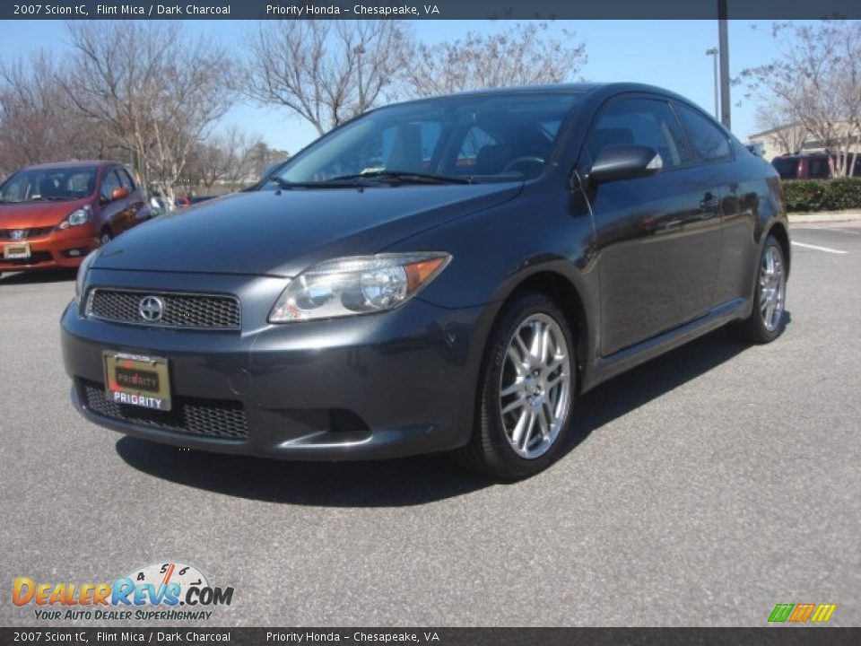2007 Scion tC Flint Mica / Dark Charcoal Photo #1