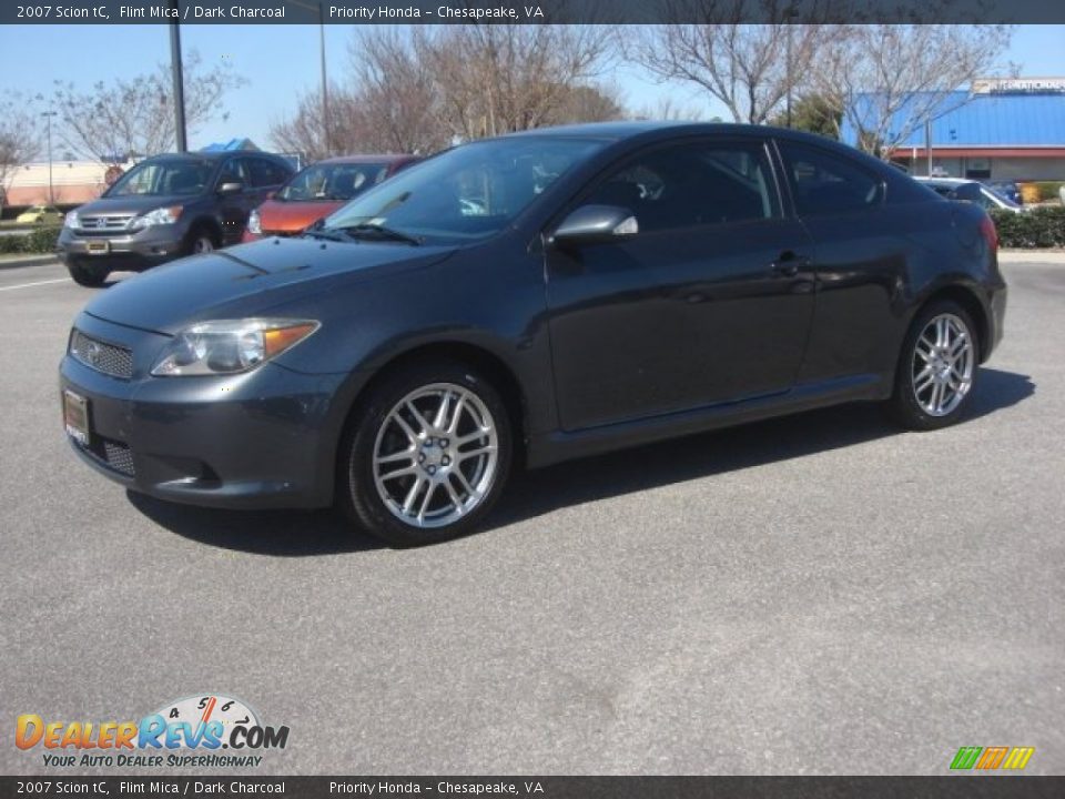 2007 Scion tC Flint Mica / Dark Charcoal Photo #2