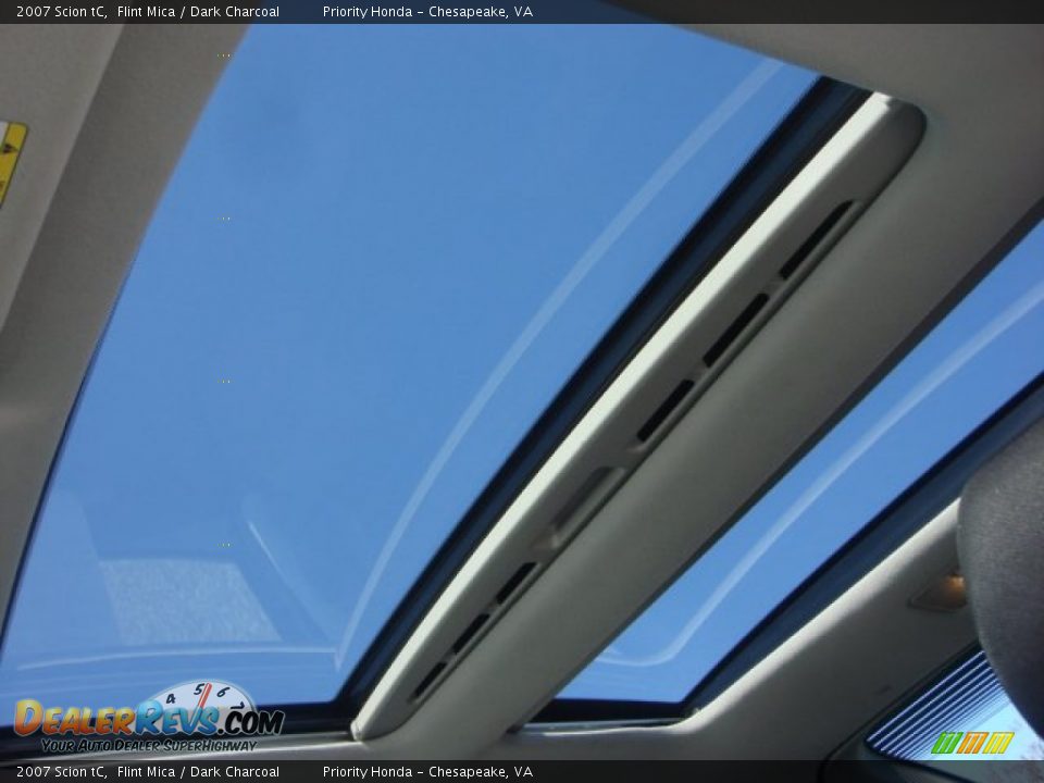 2007 Scion tC Flint Mica / Dark Charcoal Photo #15