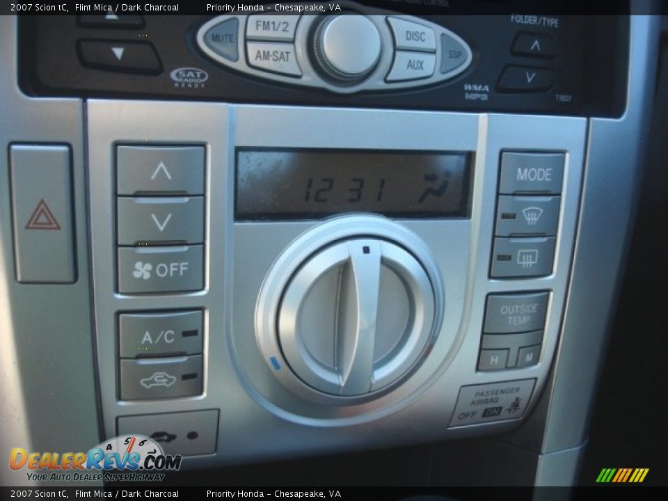 2007 Scion tC Flint Mica / Dark Charcoal Photo #19
