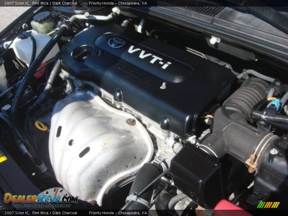 2007 Scion tC Flint Mica / Dark Charcoal Photo #25