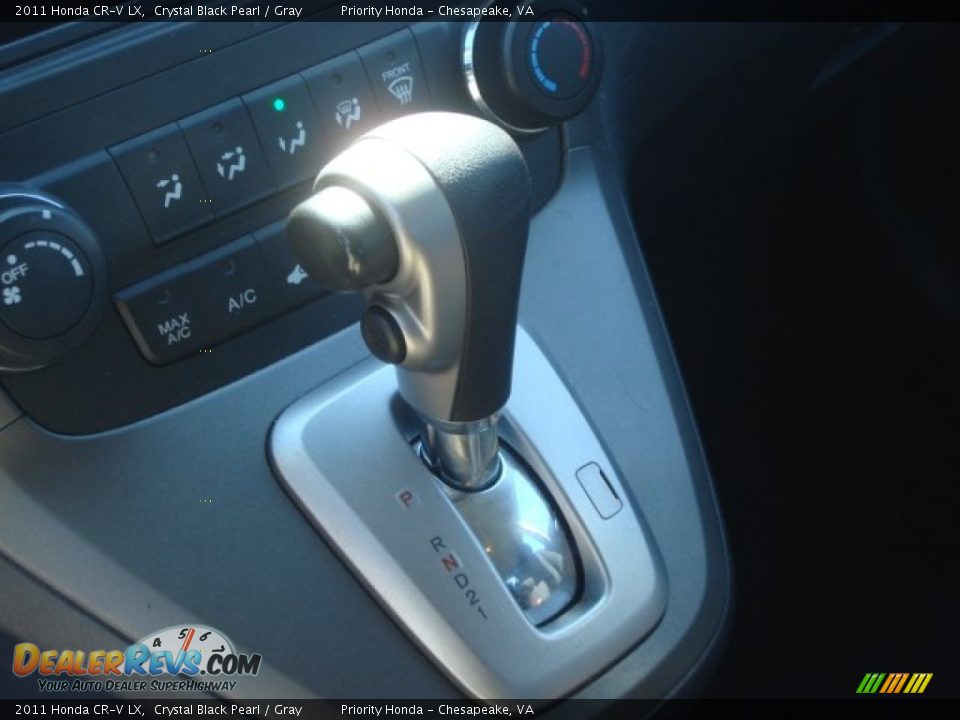 2011 Honda CR-V LX Crystal Black Pearl / Gray Photo #19