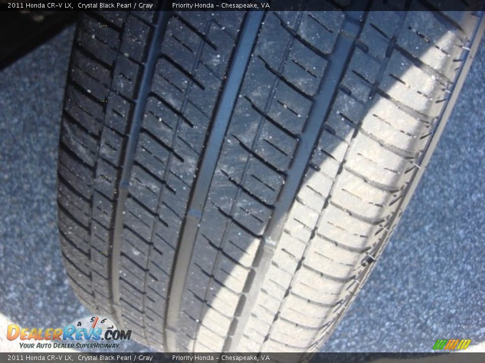 2011 Honda CR-V LX Crystal Black Pearl / Gray Photo #23