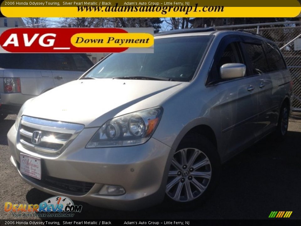 2006 Honda Odyssey Touring Silver Pearl Metallic / Black Photo #1