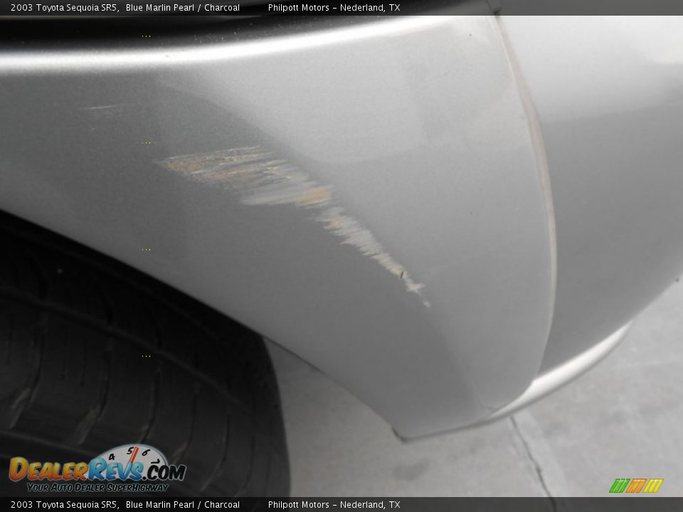 2003 Toyota Sequoia SR5 Blue Marlin Pearl / Charcoal Photo #15
