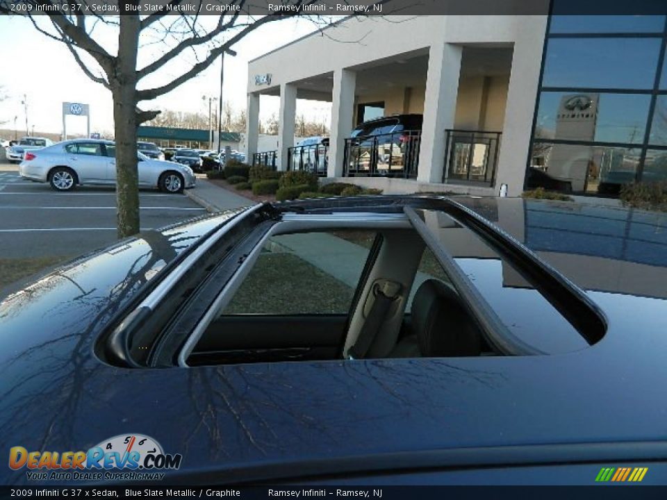 2009 Infiniti G 37 x Sedan Blue Slate Metallic / Graphite Photo #3