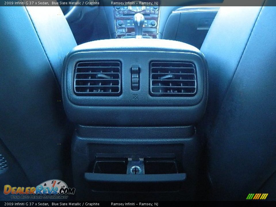 2009 Infiniti G 37 x Sedan Blue Slate Metallic / Graphite Photo #12