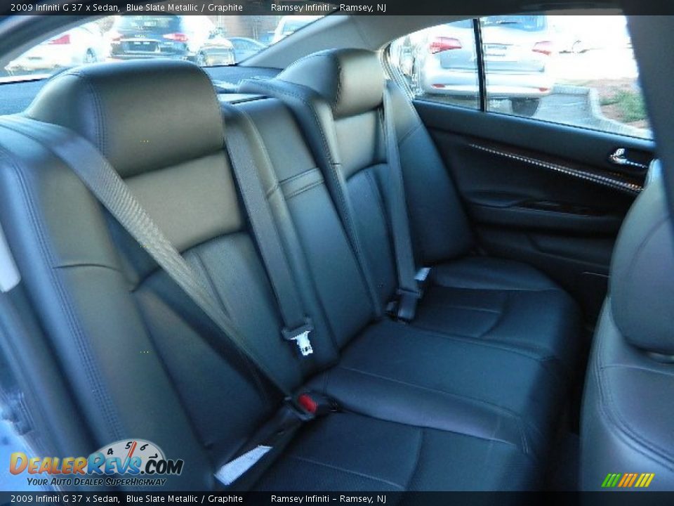 2009 Infiniti G 37 x Sedan Blue Slate Metallic / Graphite Photo #13