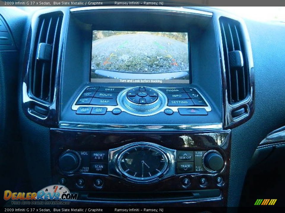 2009 Infiniti G 37 x Sedan Blue Slate Metallic / Graphite Photo #19