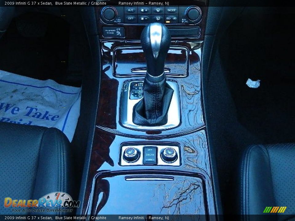 2009 Infiniti G 37 x Sedan Blue Slate Metallic / Graphite Photo #20