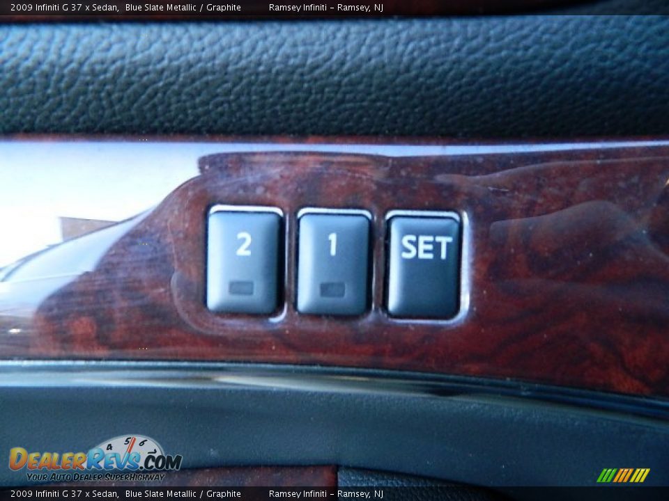 2009 Infiniti G 37 x Sedan Blue Slate Metallic / Graphite Photo #21
