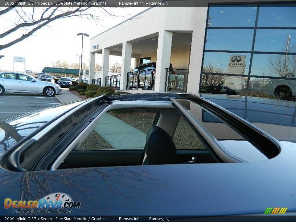 2009 Infiniti G 37 x Sedan Blue Slate Metallic / Graphite Photo #4