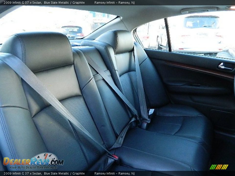 2009 Infiniti G 37 x Sedan Blue Slate Metallic / Graphite Photo #14