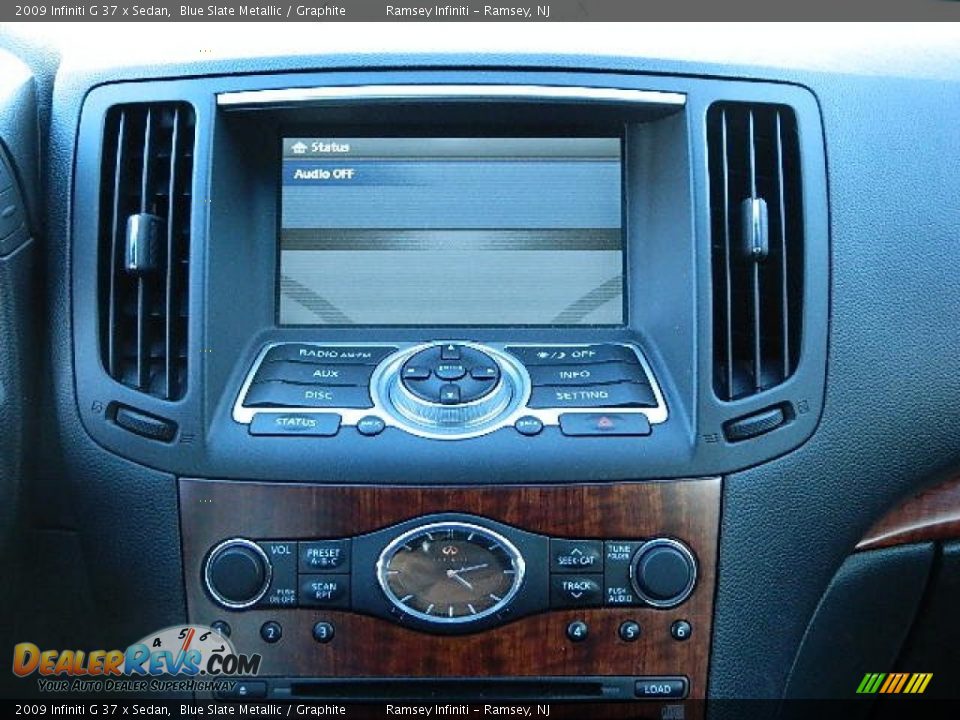 2009 Infiniti G 37 x Sedan Blue Slate Metallic / Graphite Photo #19