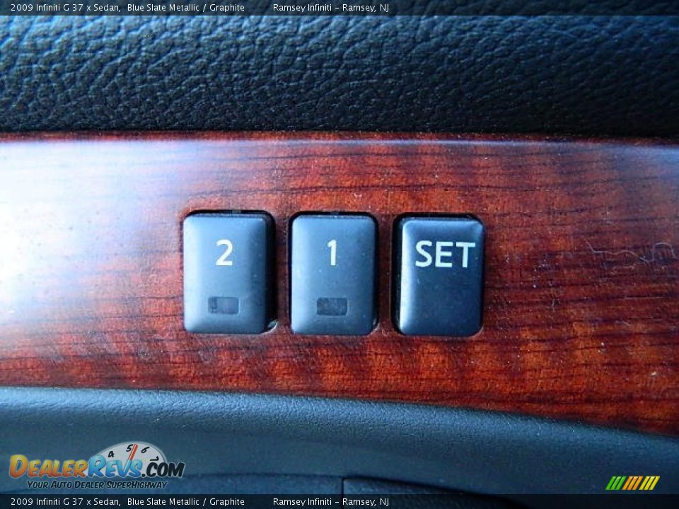 2009 Infiniti G 37 x Sedan Blue Slate Metallic / Graphite Photo #21
