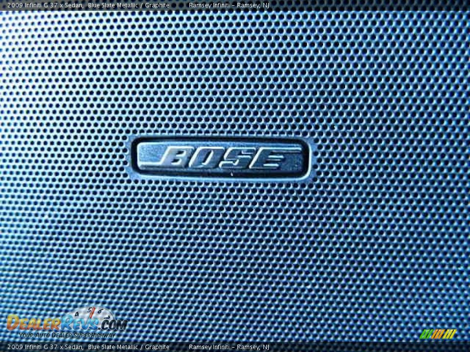 2009 Infiniti G 37 x Sedan Blue Slate Metallic / Graphite Photo #22
