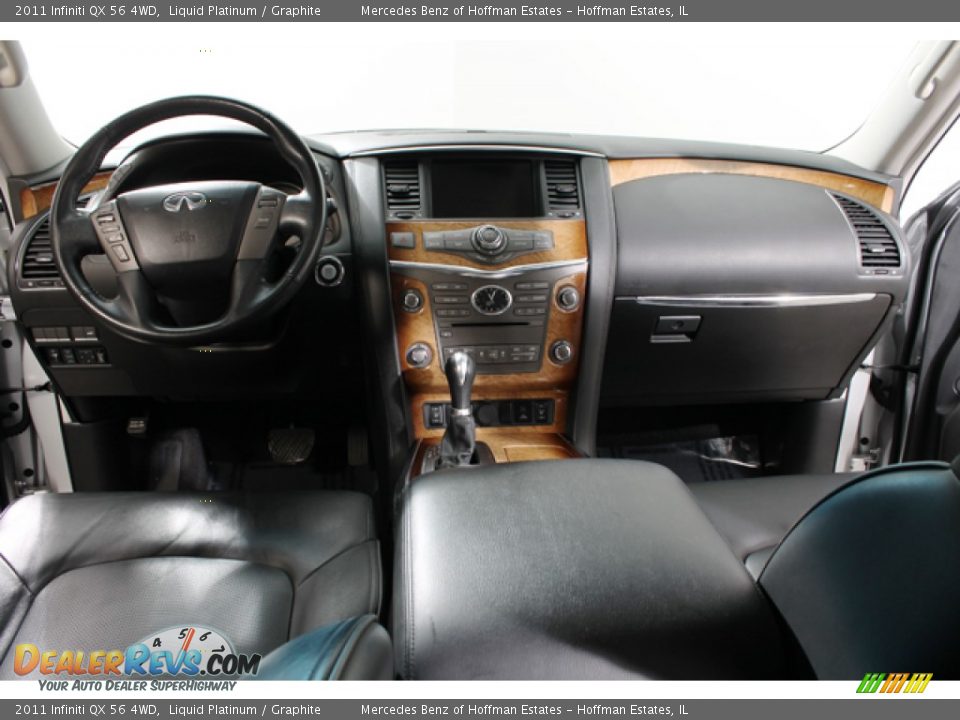 Dashboard of 2011 Infiniti QX 56 4WD Photo #6