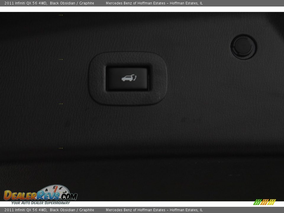 2011 Infiniti QX 56 4WD Black Obsidian / Graphite Photo #24