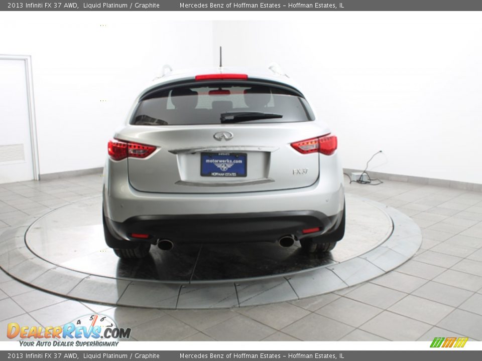 2013 Infiniti FX 37 AWD Liquid Platinum / Graphite Photo #4