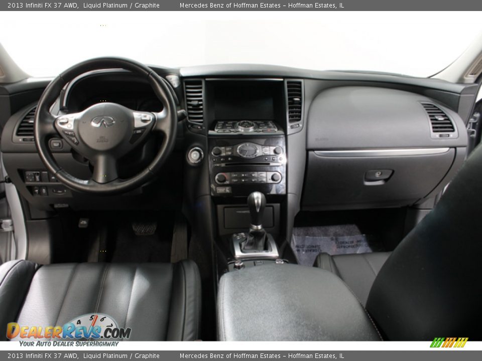 2013 Infiniti FX 37 AWD Liquid Platinum / Graphite Photo #6