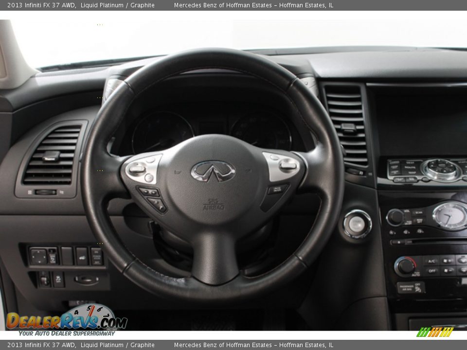 2013 Infiniti FX 37 AWD Liquid Platinum / Graphite Photo #7