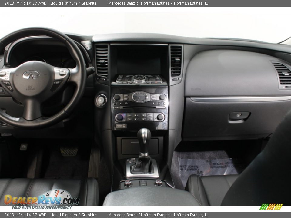 2013 Infiniti FX 37 AWD Liquid Platinum / Graphite Photo #9